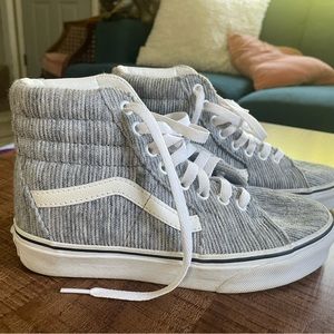 High top Vans, Women’s size 5.5, Never worn